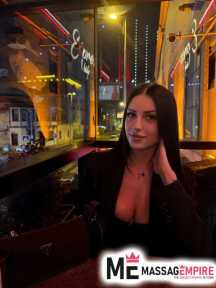 sura - athletic black-haired escort istanbul specializing outcall services