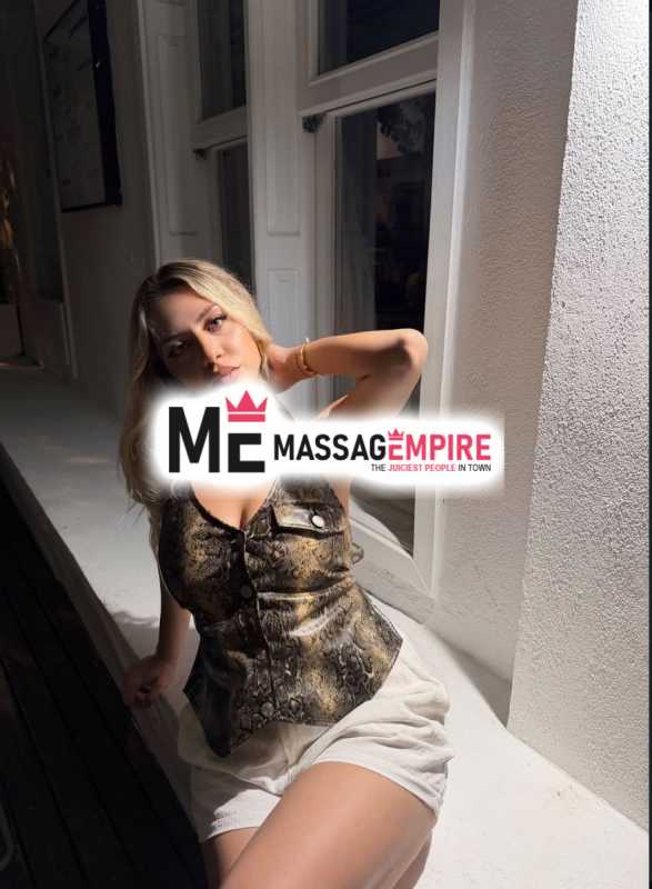 olga premier escort antalya with blonde hair and dazzling services