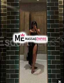 sinem premium escort services antalya by dazzling black-haired beauty