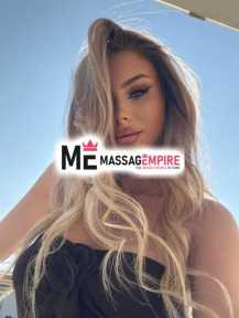 katia premier european escort antalya with blonde hair and hazel eyes