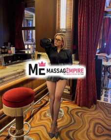 ceren top escort bodrum with blonde hair and alluring services