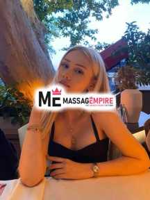tuana stunning escort fethiye with blond hair and brown eyes