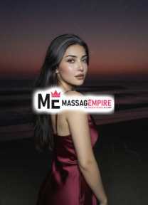 melis the alluring escort fethiye with stunning blue eyes and black hair