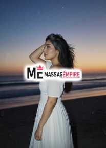 melis the alluring escort fethiye with stunning blue eyes and black hair