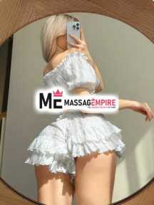 hazal stunning arabian escort samsun with blonde hair and d-cup curves