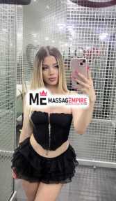 dolunay attractive blonde escort girl kusadasi